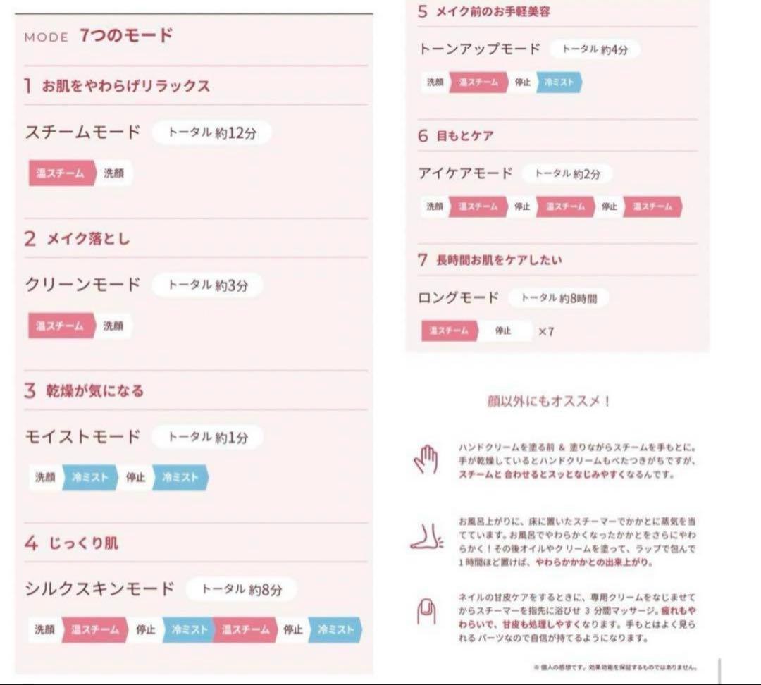 YA-MAN フォトスチーマー YJSB1