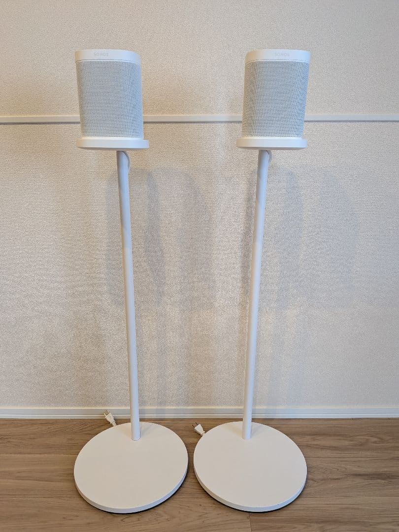 ※再出品【美品】Sonos One SL 2台／専用ペアスタンド ホワイト