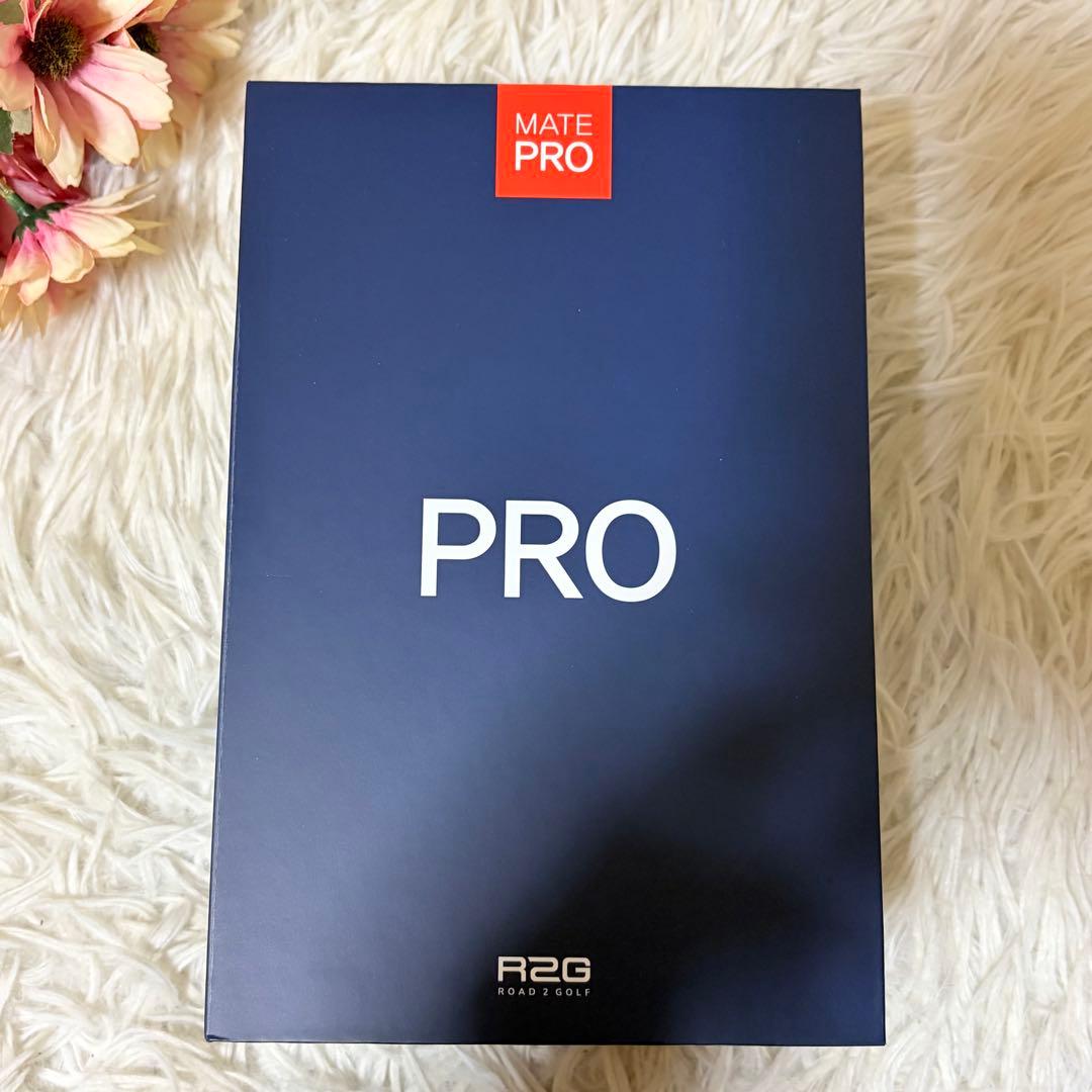 【新品】R2G MATE PRO ゴルフ用レーザー距離計 ホワイト 説明書なし