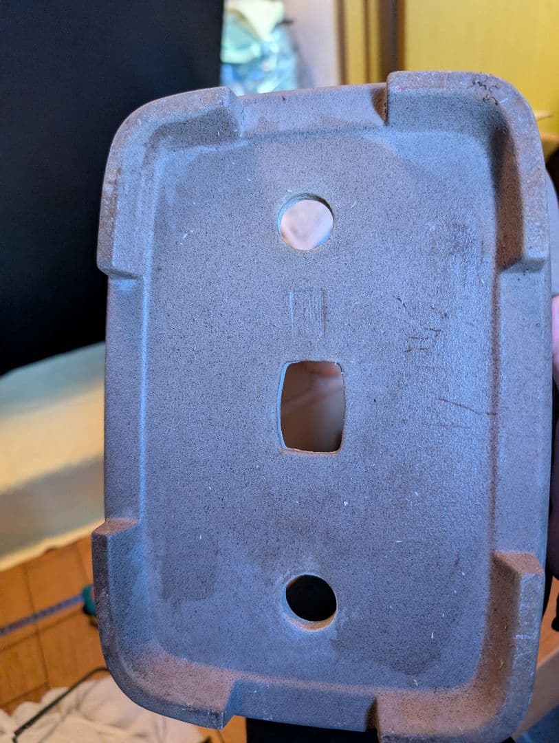 常滑焼長方形 植木鉢 約30cm x 20cm x 10cm