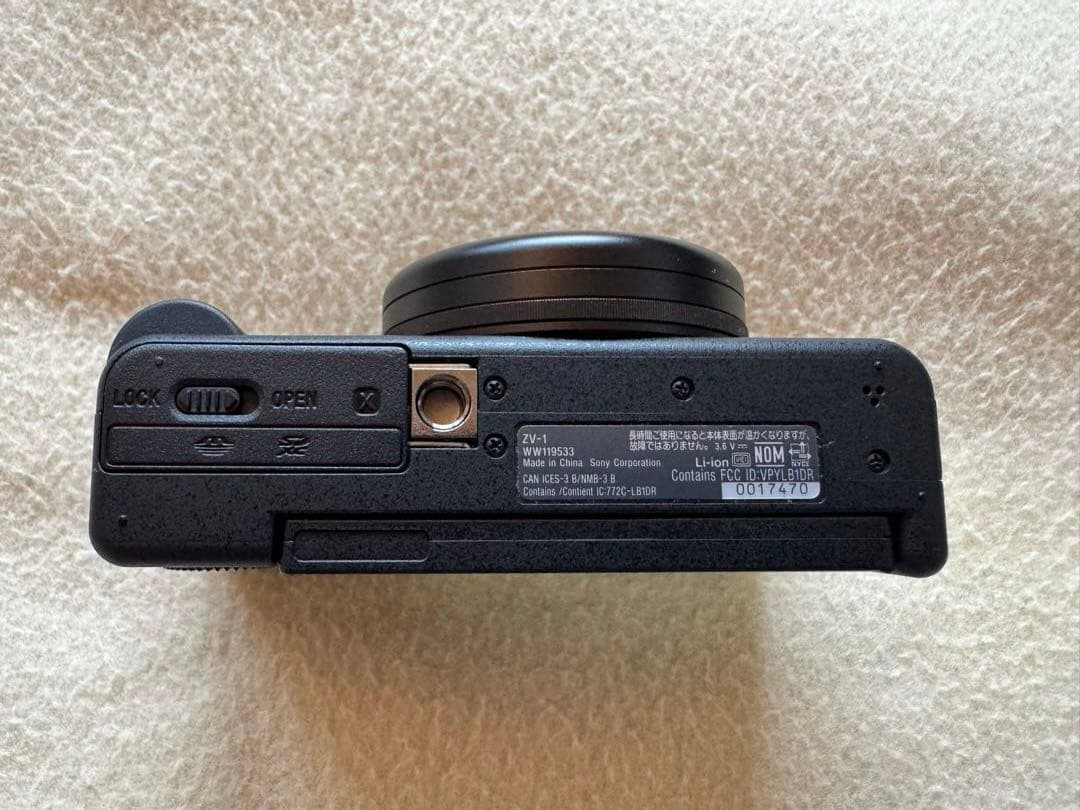 SONY ZV-1／Vlogカメラ【ジャンク】 通電OK シャッター不具合