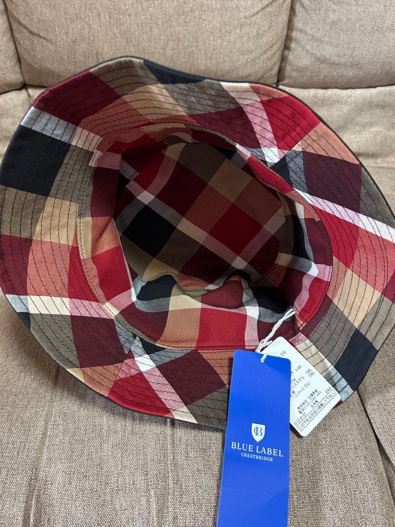 Blue Label バケットハット リバーシブル　新品