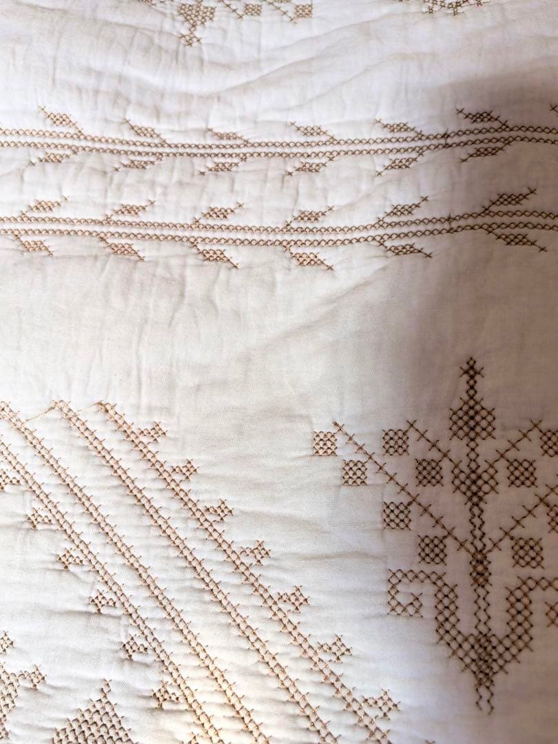 キルトベッドカバー3点セット綿マルチカバー キルティング 044