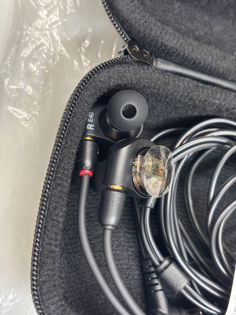 未使用新品 ATH-E40 2個set イヤホン