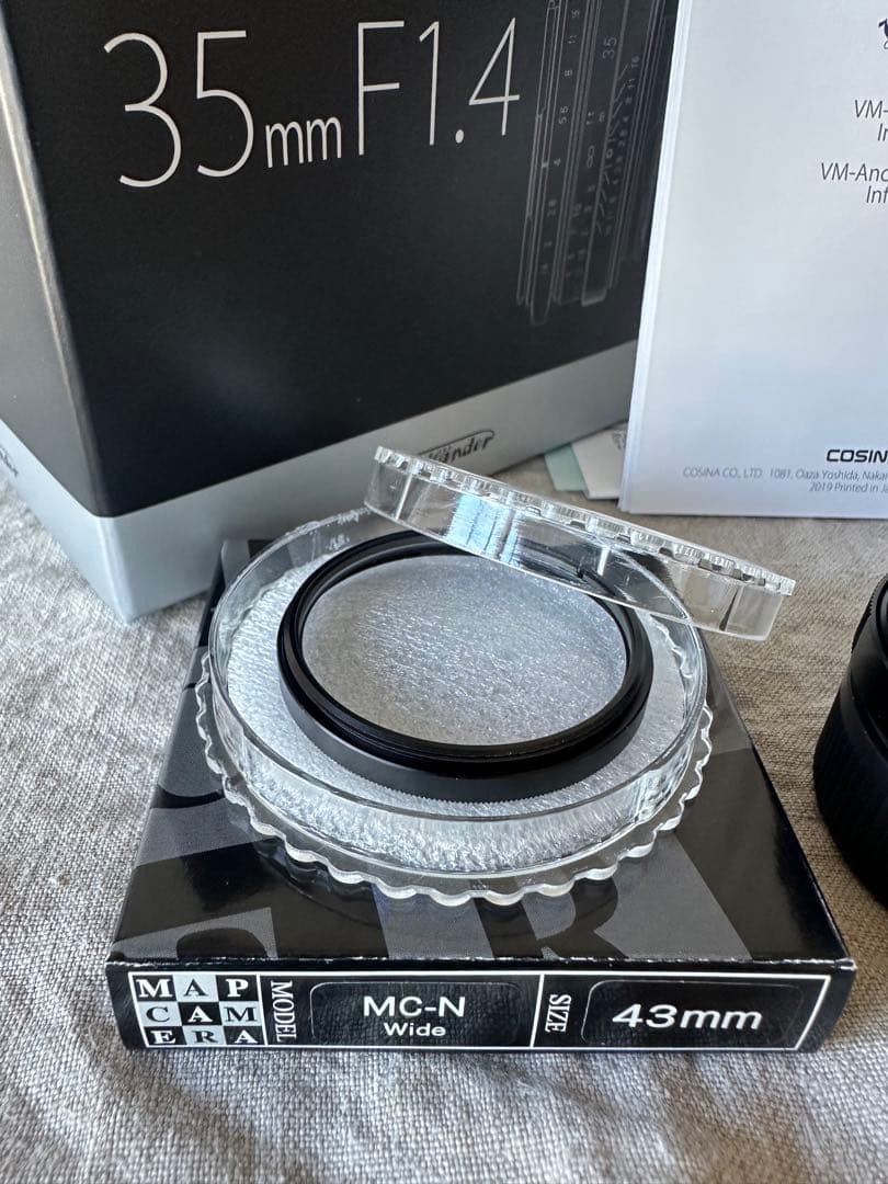 NOKTON Classic 35mm F1.4レンズVM （ライカMマウント）