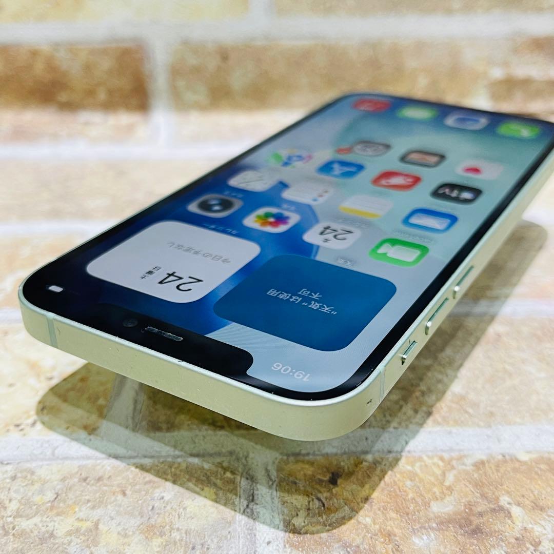 SIMフリー iPhone12 128GB グリーン 新品電池