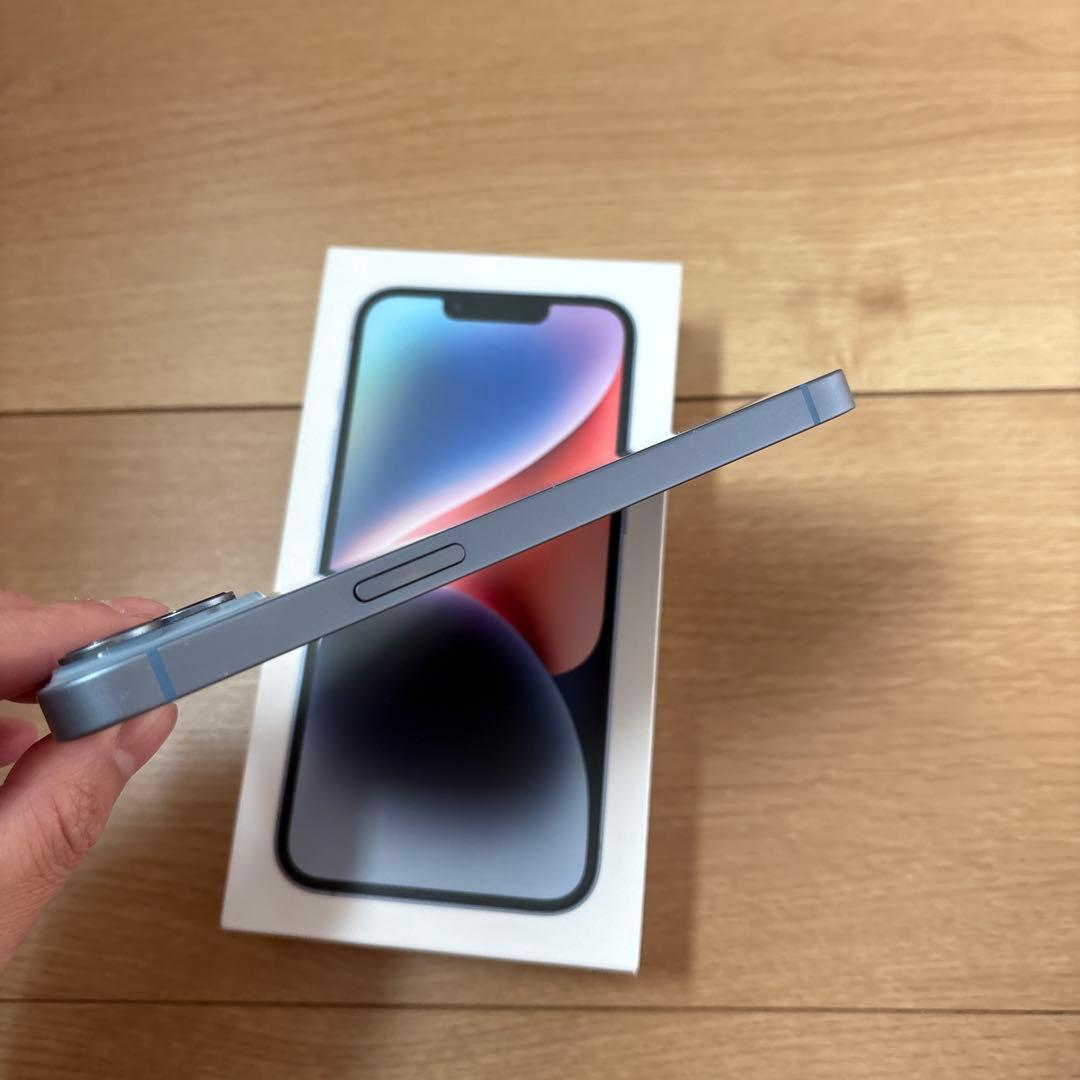 【美品】iPhone 14 ブルー 128GB SIMフリー