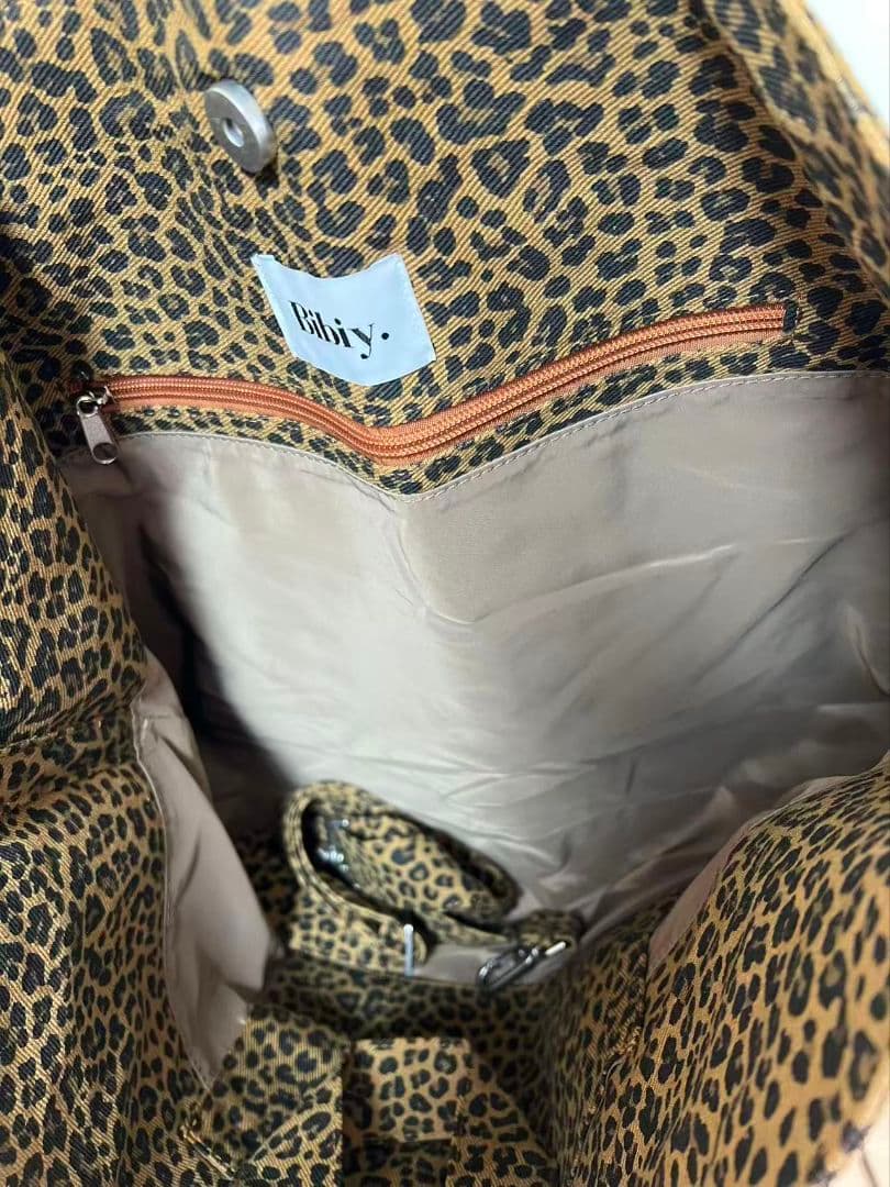 【新品】MAISON BIBIY. LEOPARD TOTE Bibiy