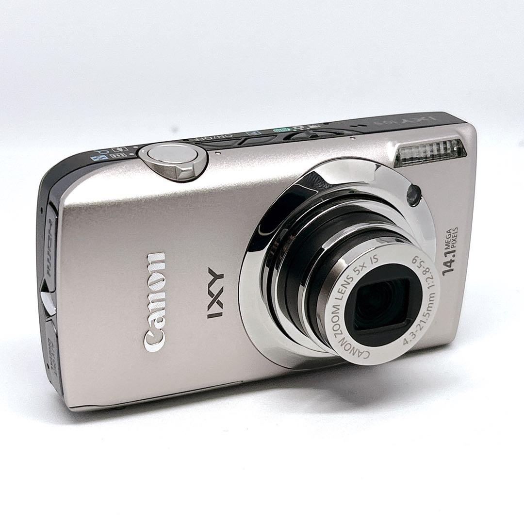 美品　Canon IXY 10S シルバー　コンパクトデジカメ　付属品あり
