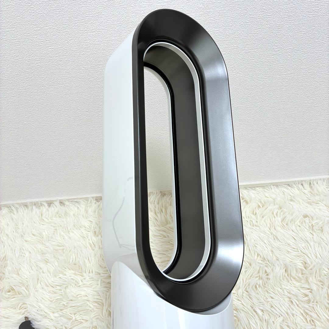美品 dyson AM09 2020年製 ホワイト　互換リモコン付き