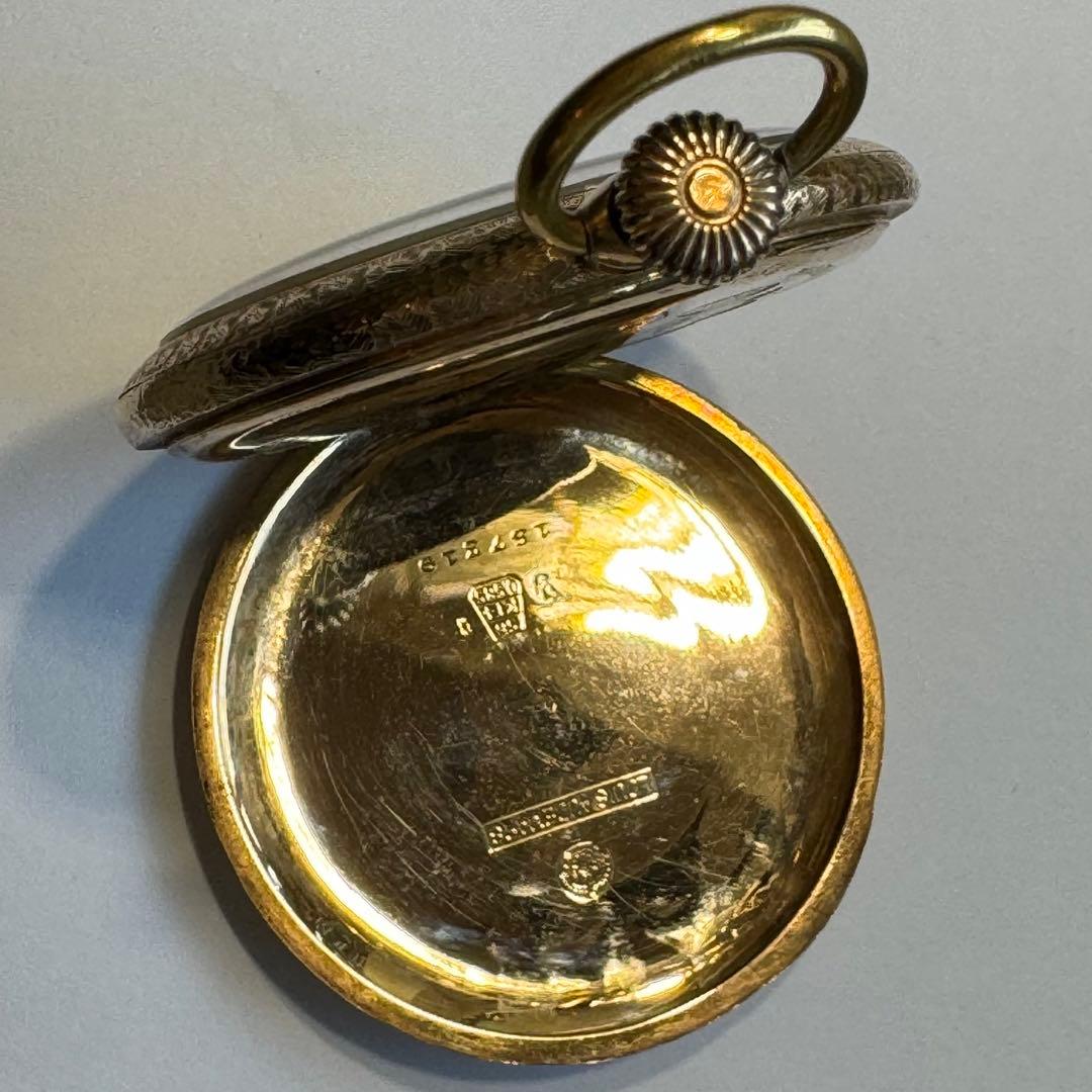 LOUIS AUDEMARS 懐中時計 K14 刻印 1880-1934