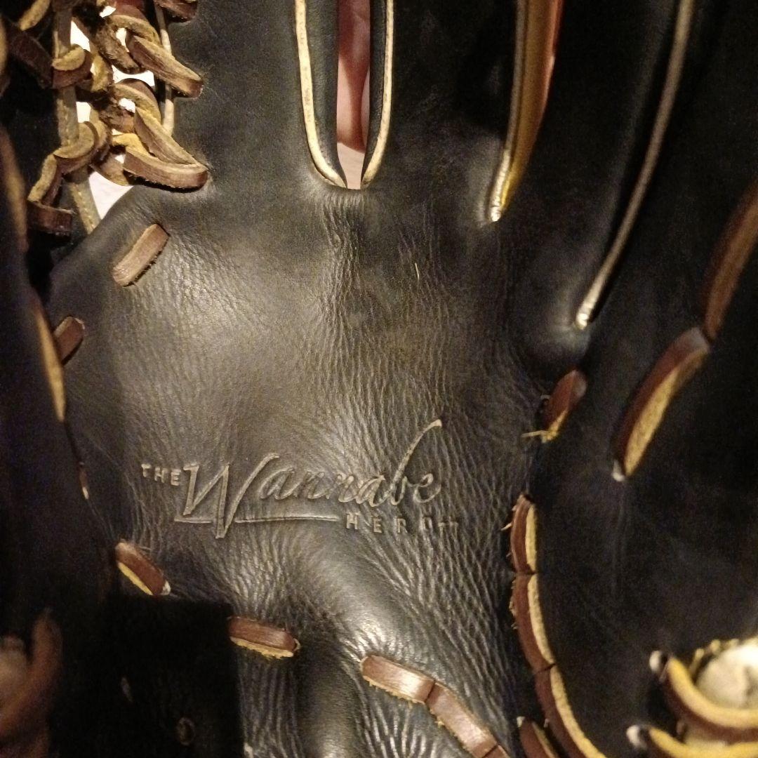 Wilson 軟式グローブ 黒/黄色　オールラウンド　新品湯もみ型付け購入品