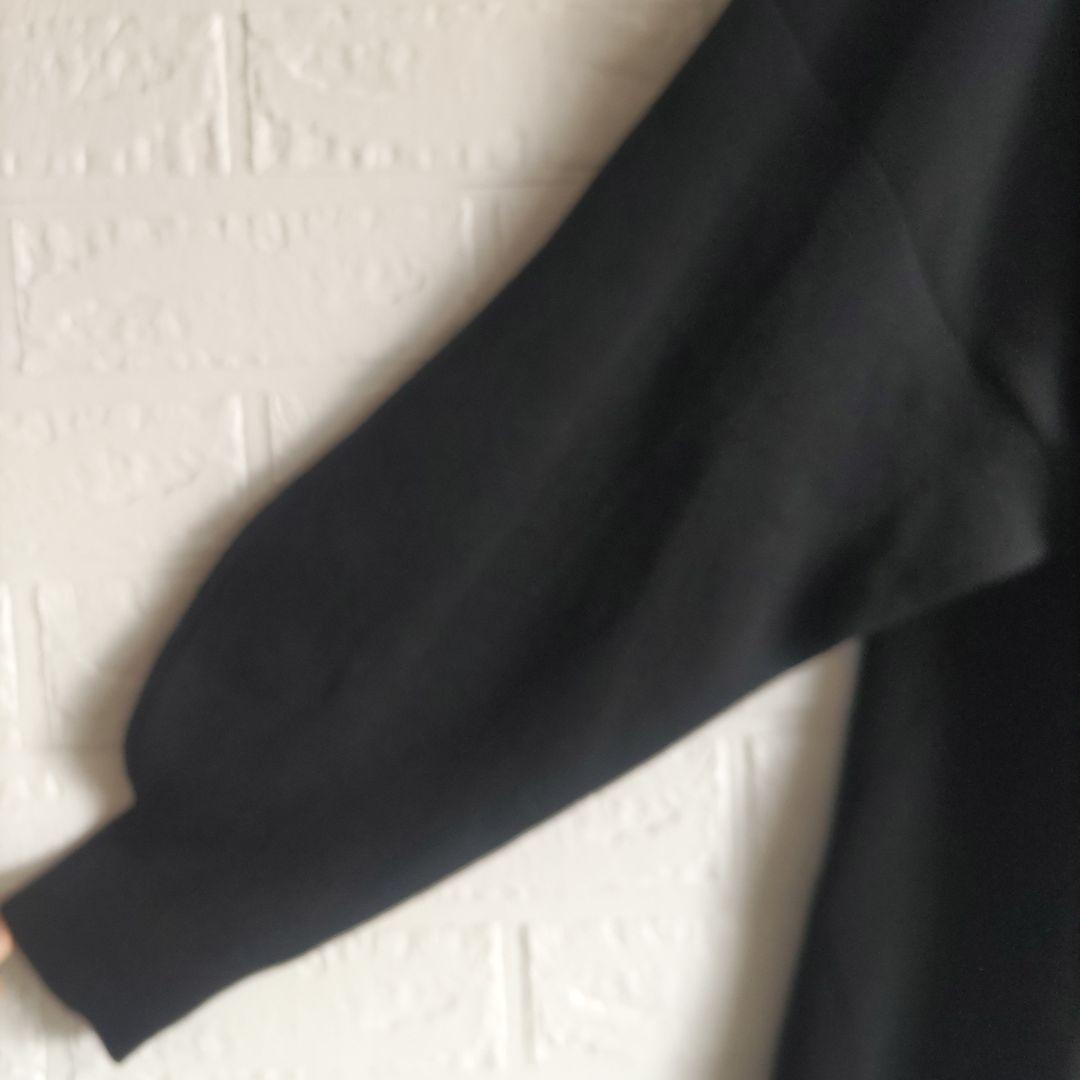 ENFOLD エンフォルド　異素材　ドッキング　ブラウス　ニット　トップス