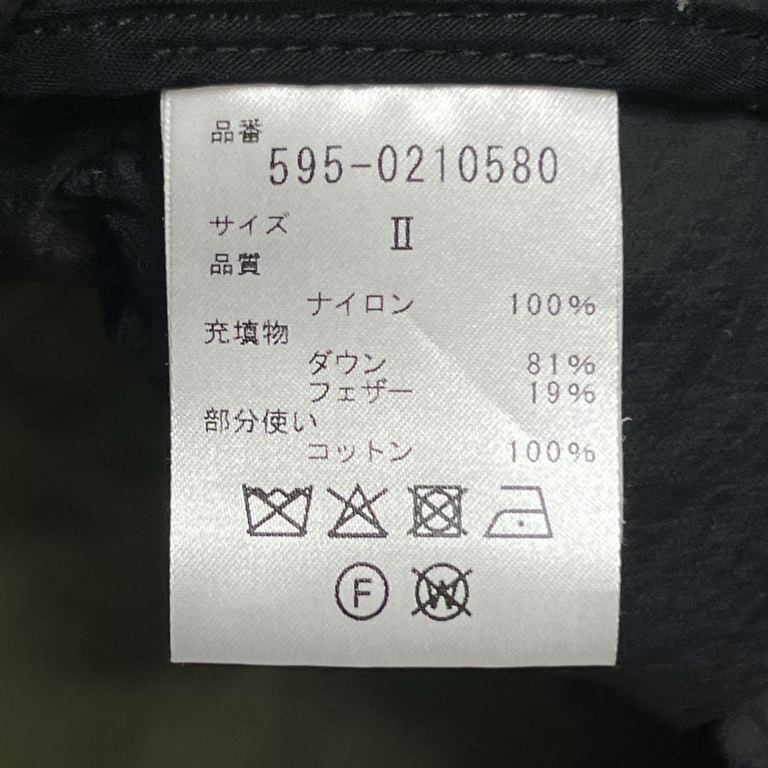 『MHL.』フーディーコート/インナーダウン取外し/ユニセックス/オリーブ/Ⅱ