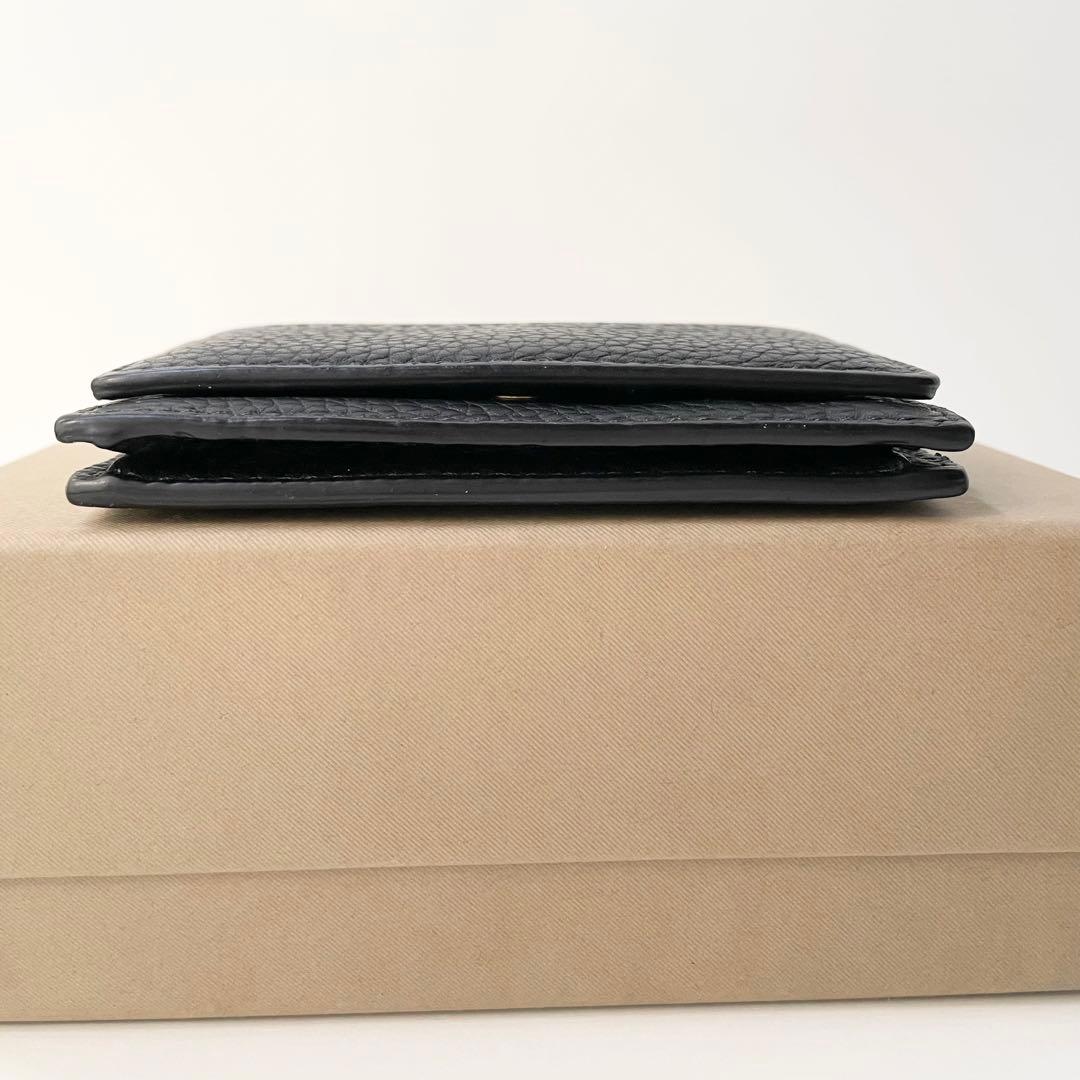 BURBERRY バーバリー カードケース 名刺入れ 型押し ロゴ ほぼ新品