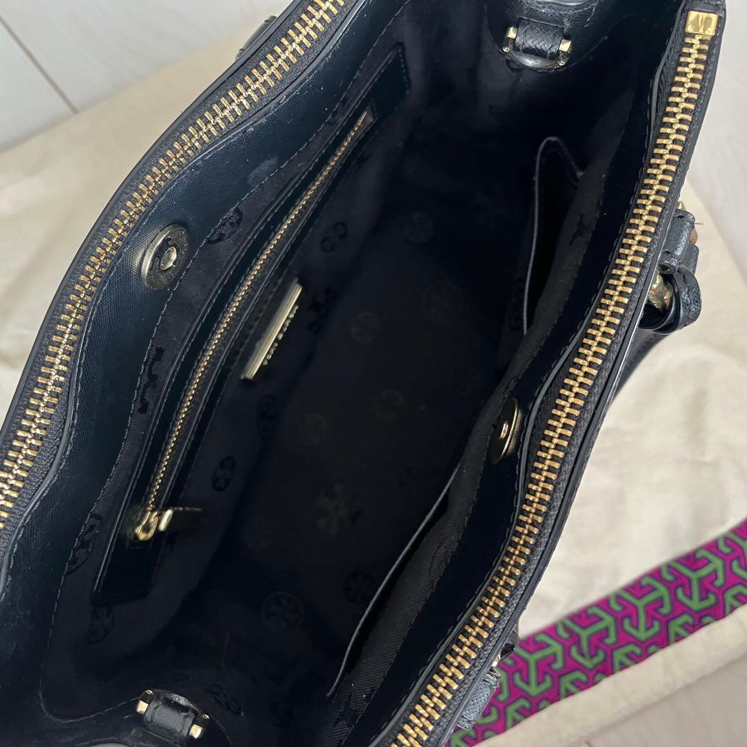 【nana】Tory Burch ブラックショルダーバッグ