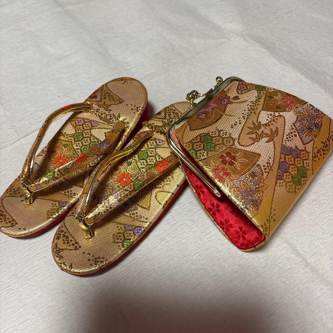 七五三　着物セット　7歳　ピンク色　紫色　正絹　美品