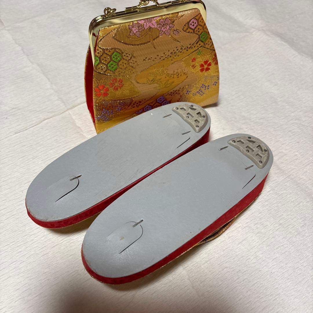 七五三　着物セット　7歳　ピンク色　紫色　正絹　美品