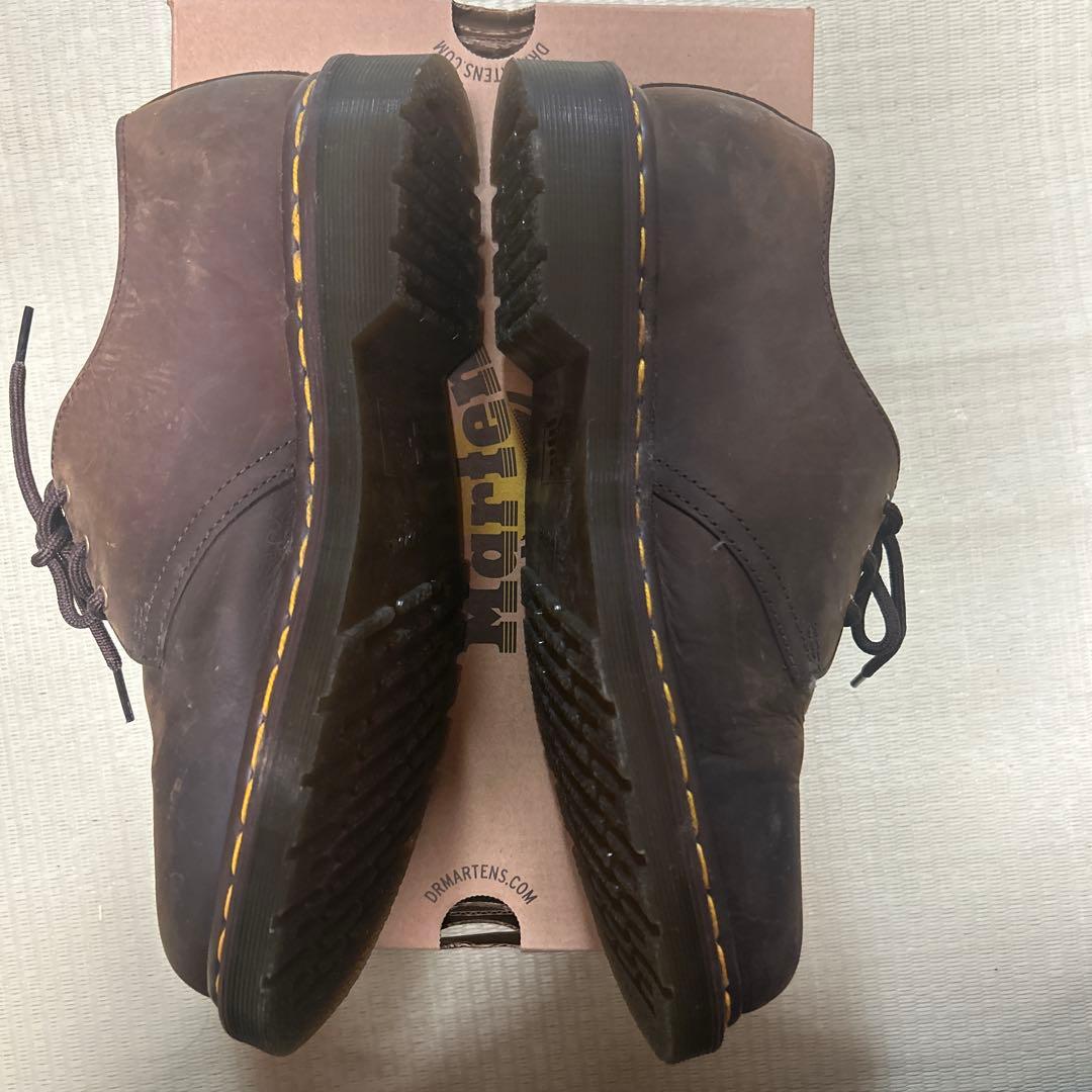 Dr. Martens ブラウン レースアップシューズ