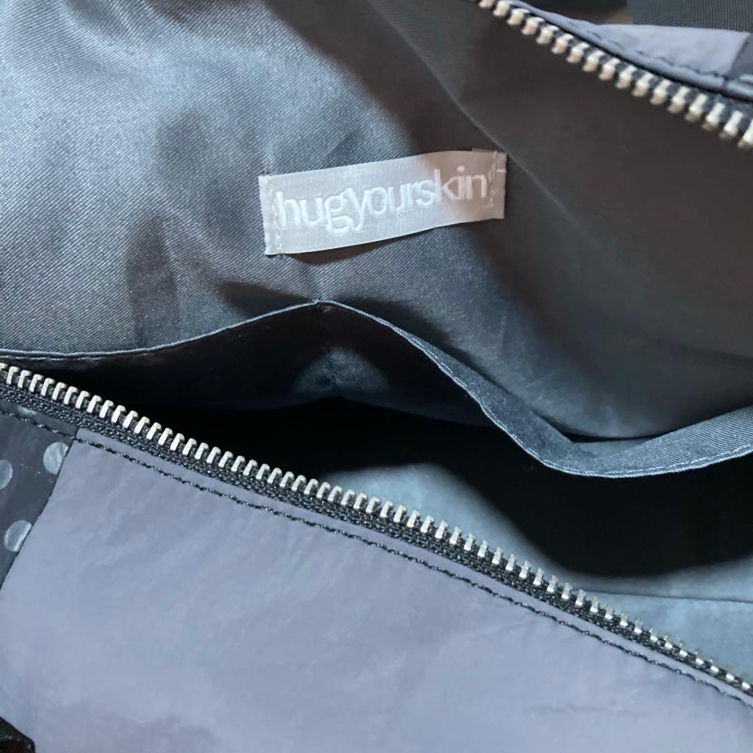 hugyourskin ポルカドット ショルダーバッグ