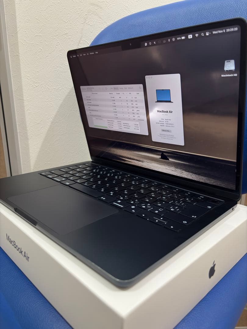 MacBook本体 MacBook Air 512GB 8GB