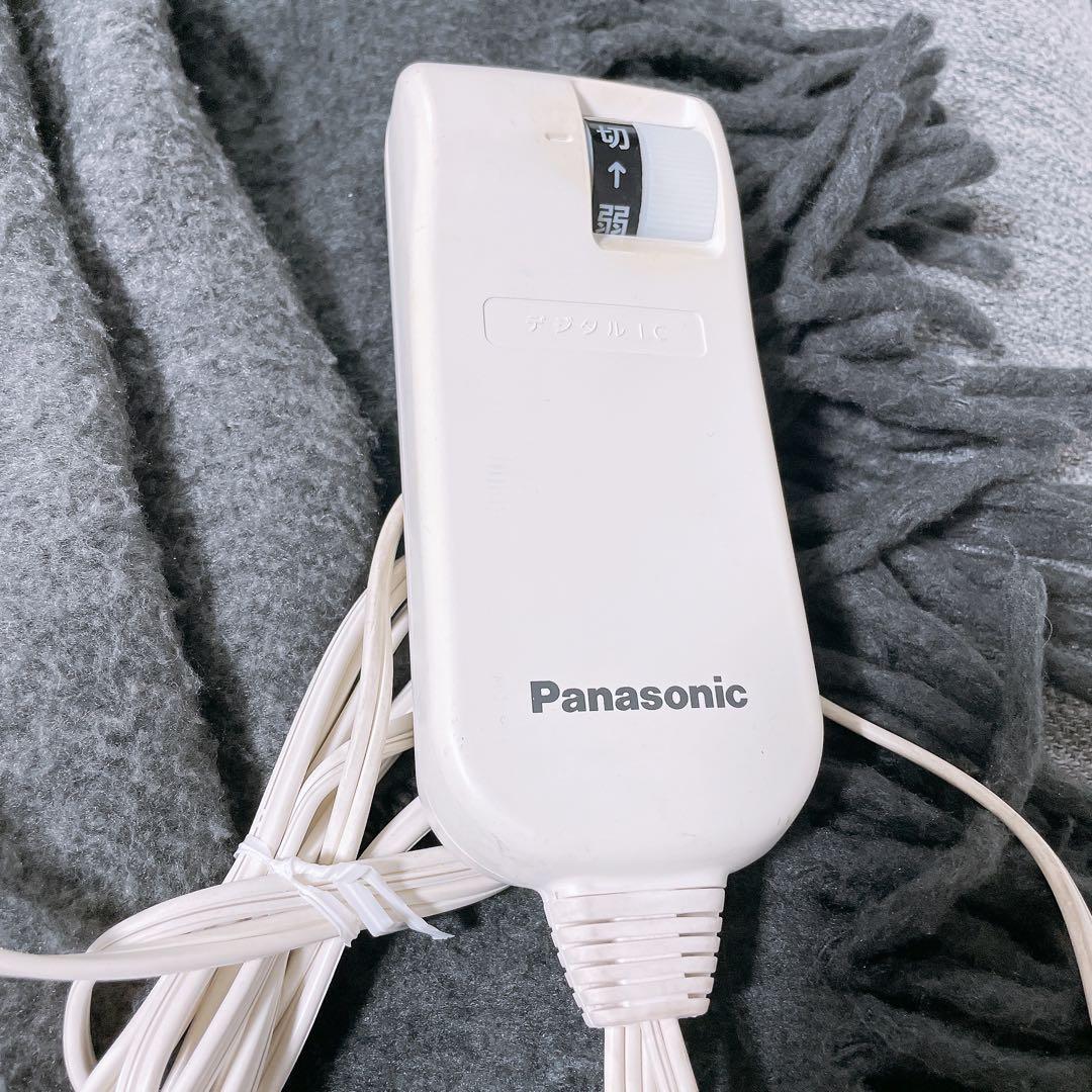 【Panasonic】美品★パナソニック電気毛布ひざかけ(155×93cm)