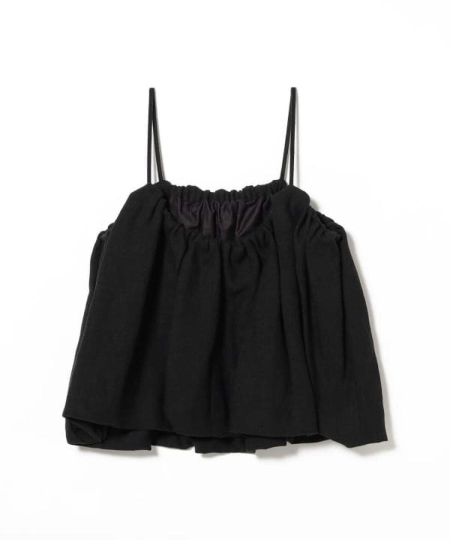 トップス Uhr / Linen Balloon Camisole/ BROWN