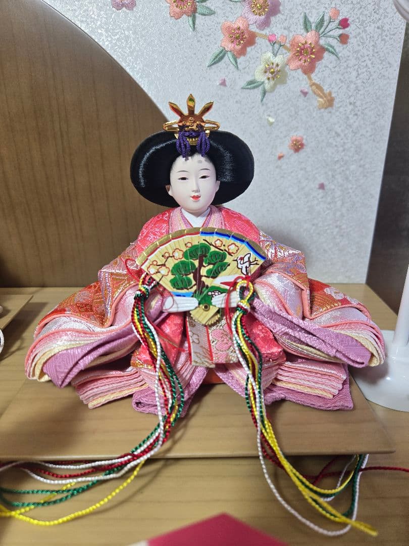 【一点限り】雛人形 収納飾り　SH45