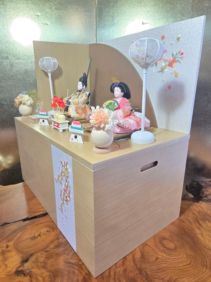 【一点限り】雛人形 収納飾り　SH45