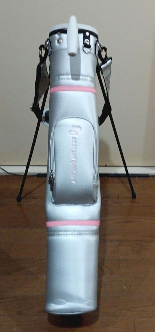 【美品/送料込】レディース キャディーバッグ/サブバッグ（フード付）