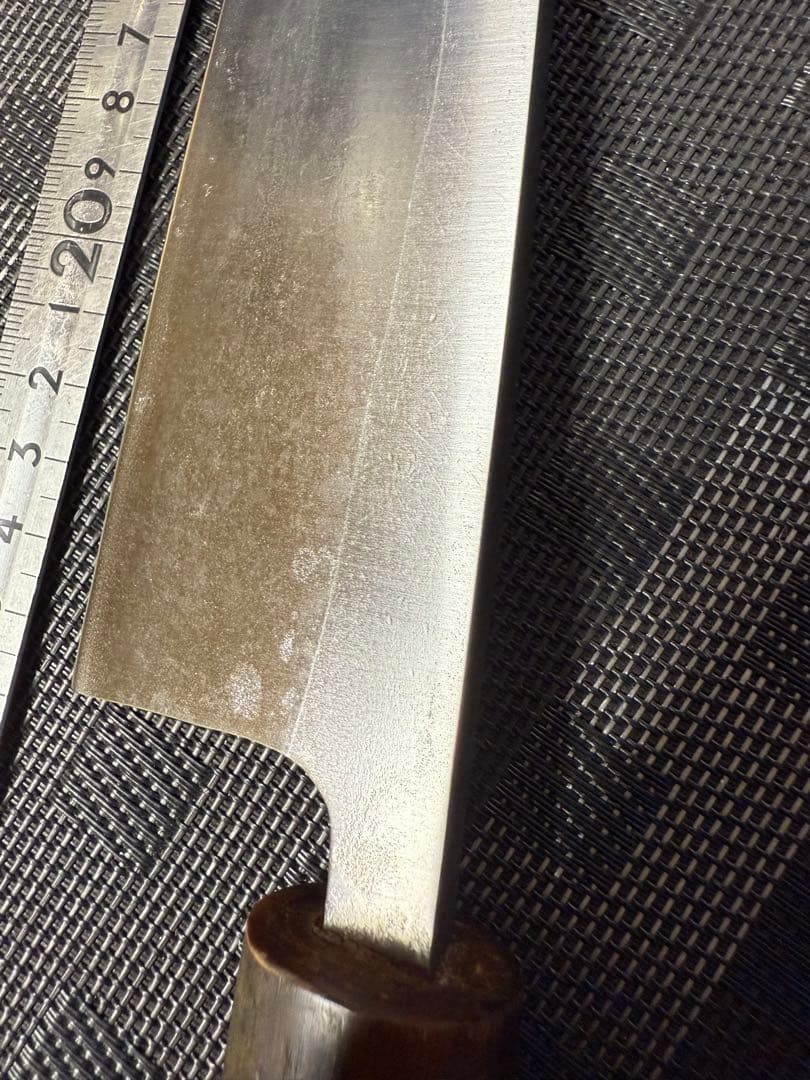 (研ぎ済み)刀銘 堺助廣　出刃包丁 刃渡り24cm高級和包丁