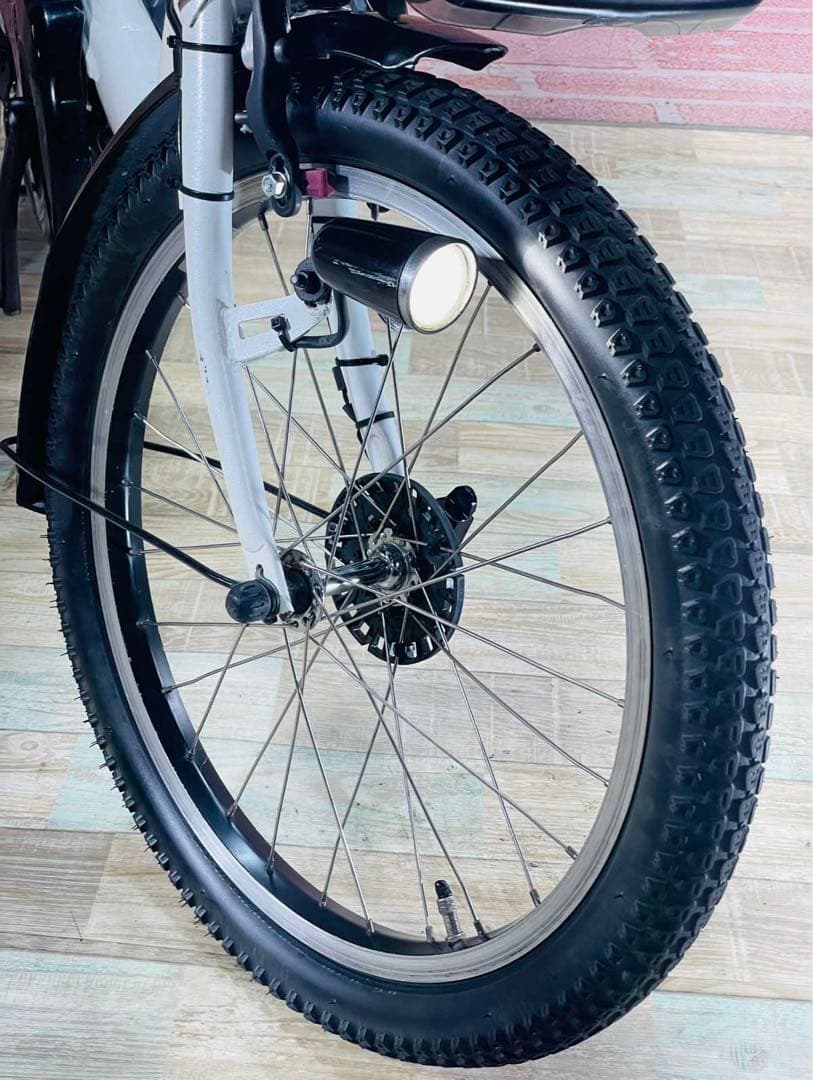 K2160 電動自転車ヤマハ子供乗せ 20インチ 8.7Ah ホワイト