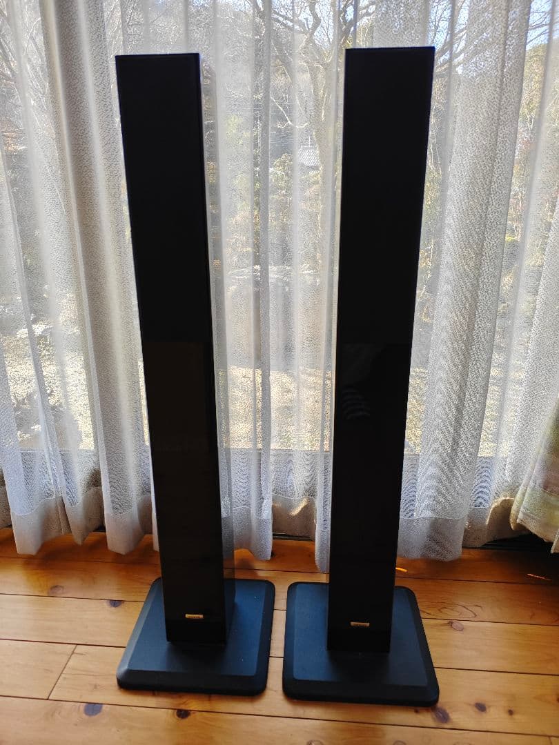 ONKYO オンキョー　トールボーイスピーカー D108E ピアノブラック