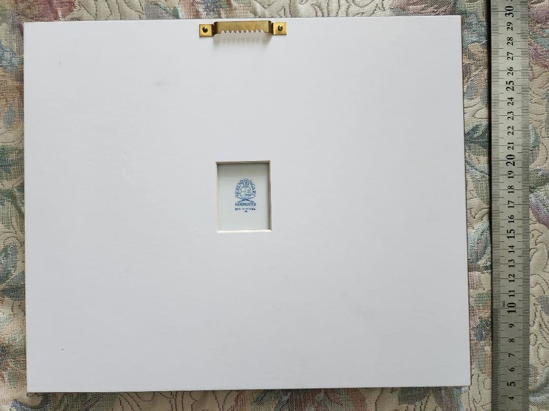 ヘレンド　フォーシーズンの陶板フレーム