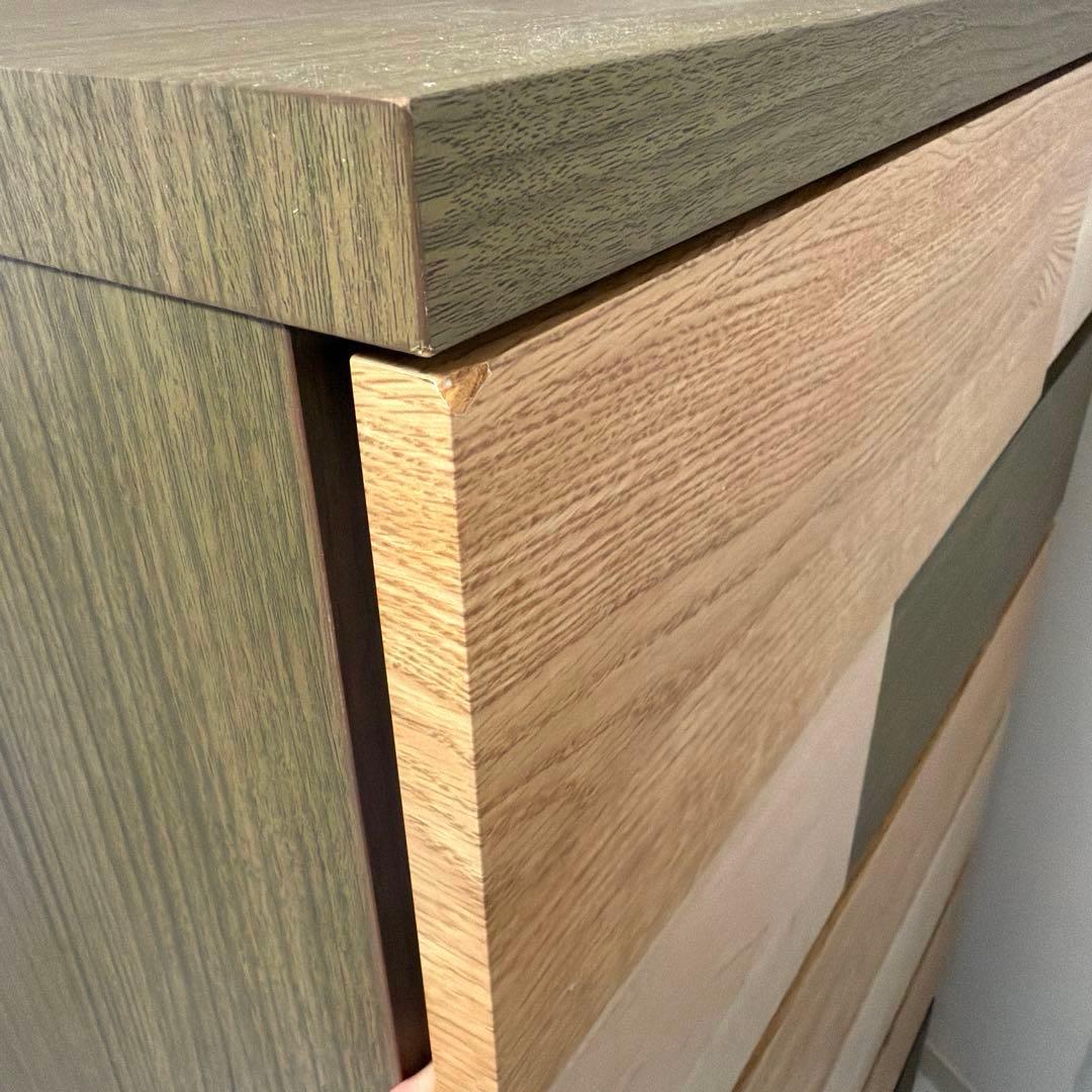 【ニトリ】6段 ハイチェスト カレナ ナチュラルブラウン 北欧