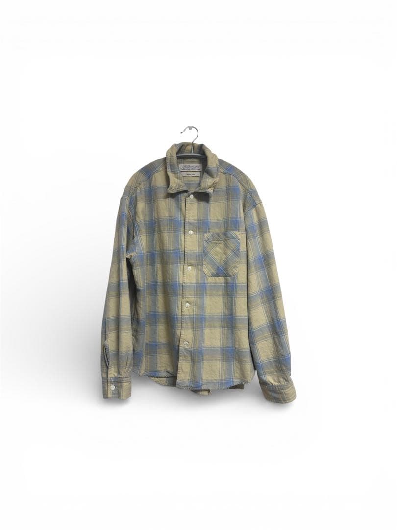 【LAppartement】レミレリーフ　ヴィンテージ　チェックシャツ