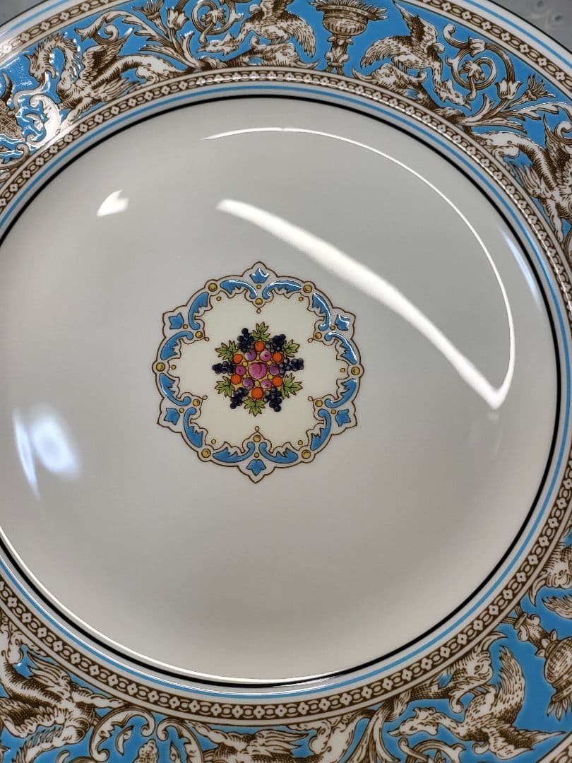 2枚✨未使用✨ウエッジウッド フロレンティーンターコイズ ディナープレート 大皿