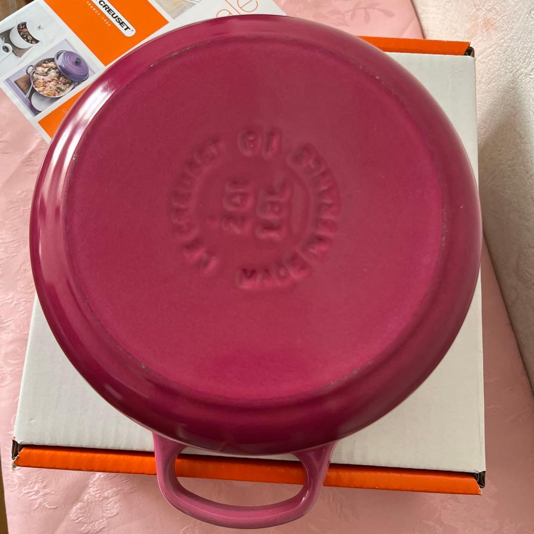 ルクルーゼ シグニチャーココットロンド18 ブーケピンク