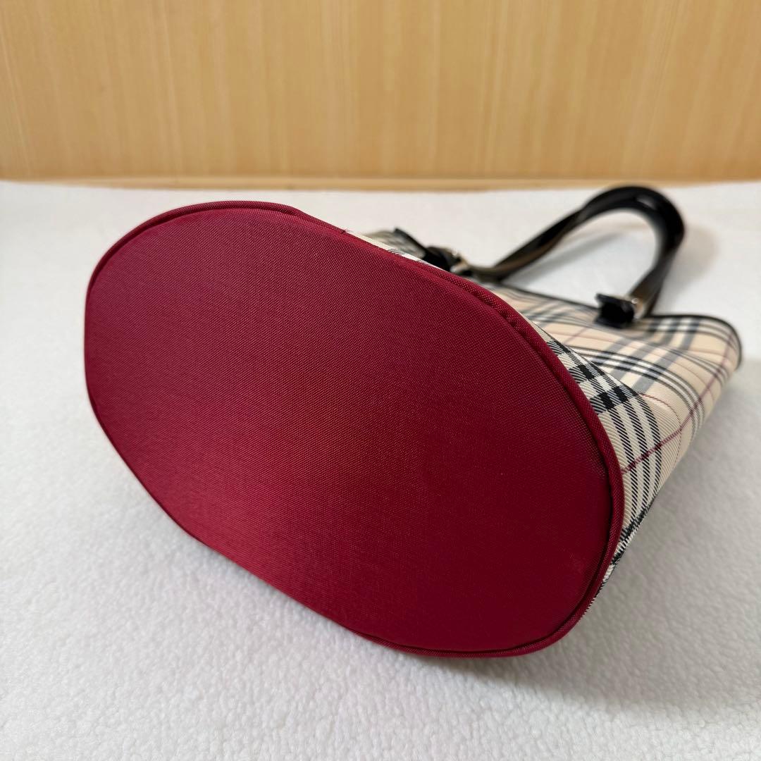 Burberry Blue Label ショルダーバッグ バケツ型 バーバリー