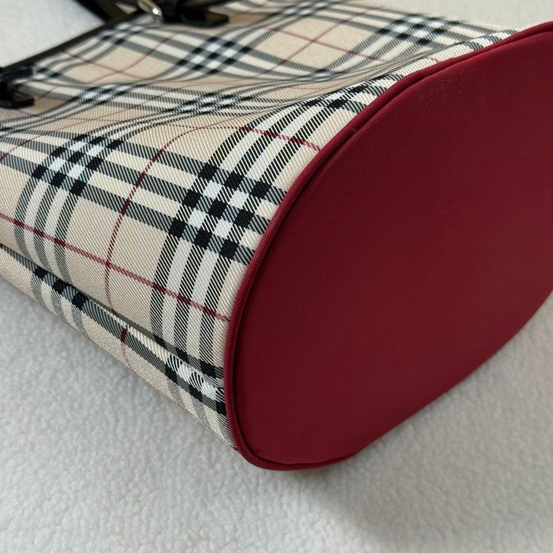 Burberry Blue Label ショルダーバッグ バケツ型 バーバリー