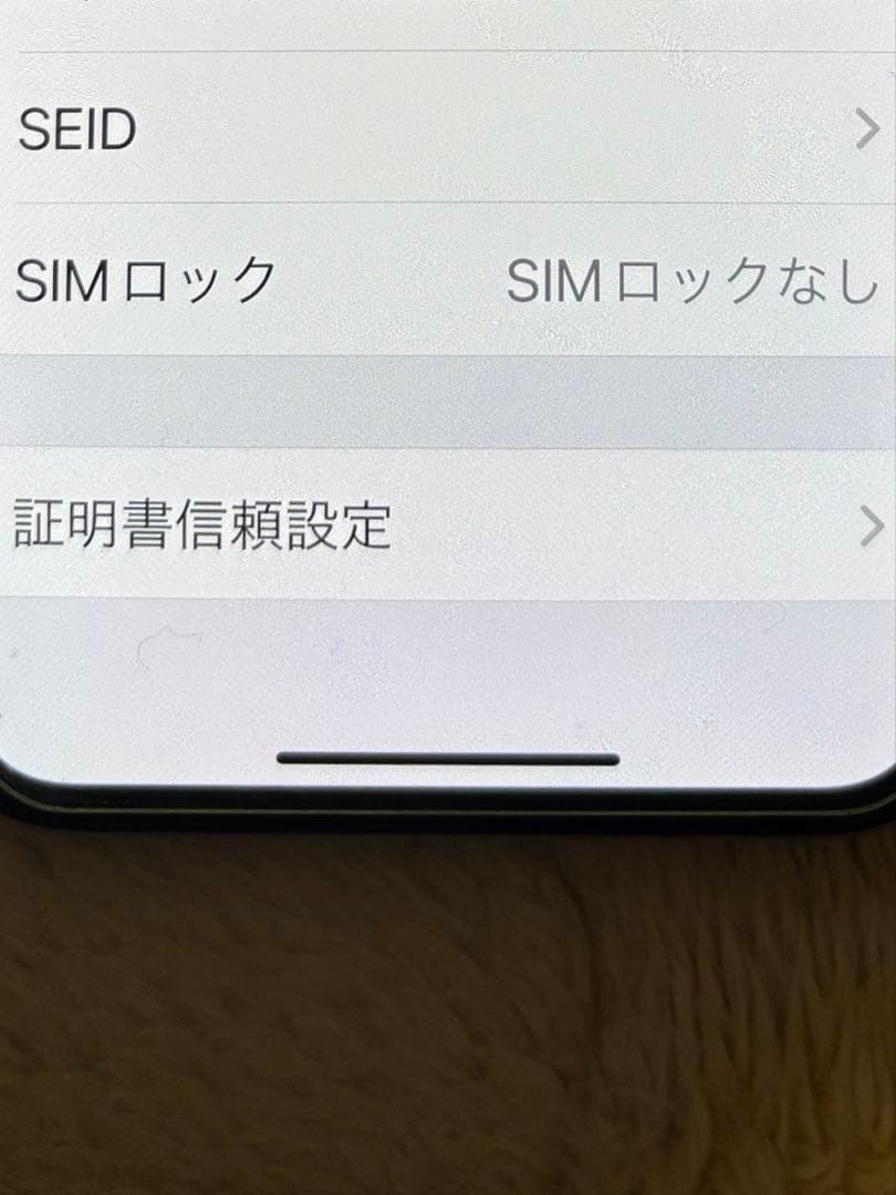 iPhone X 64GB SoftBank 利用制限○ 初期化済み