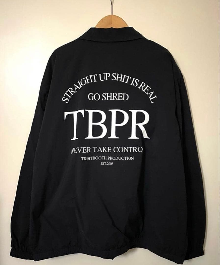 ジャケット・アウター TIGHTBOOTH 24SS STRAIGHT UP COACH JKT L