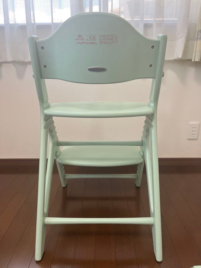 LOT:1885番号大和屋 アップルチェア ベビーチェア テーブルハーブグリーン