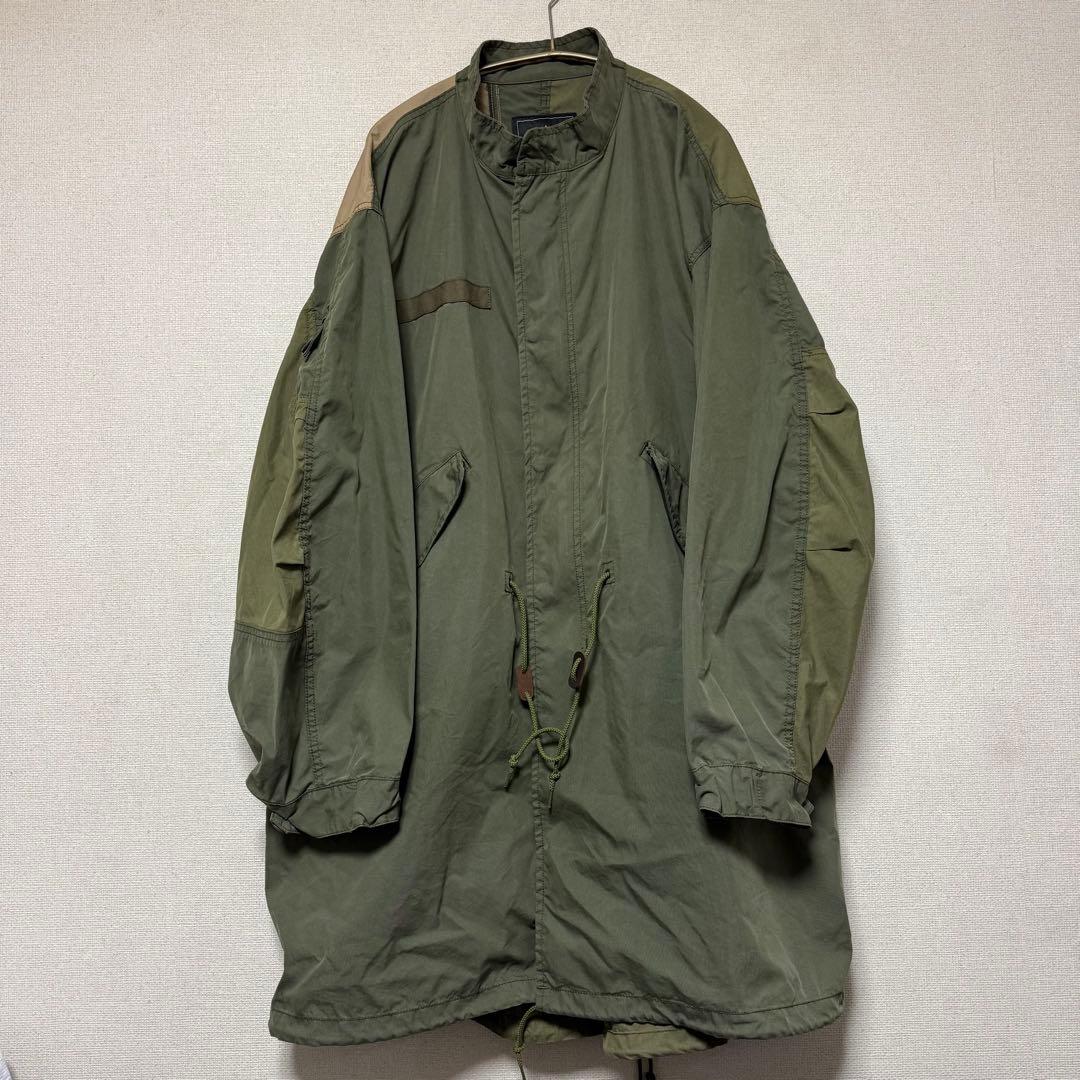 mastermind × ALPHA m65 モッズコート L フィッシュテール