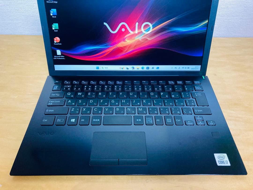 VAIO VJPG13C12N/CPUi7/メモリ16GB/office2024