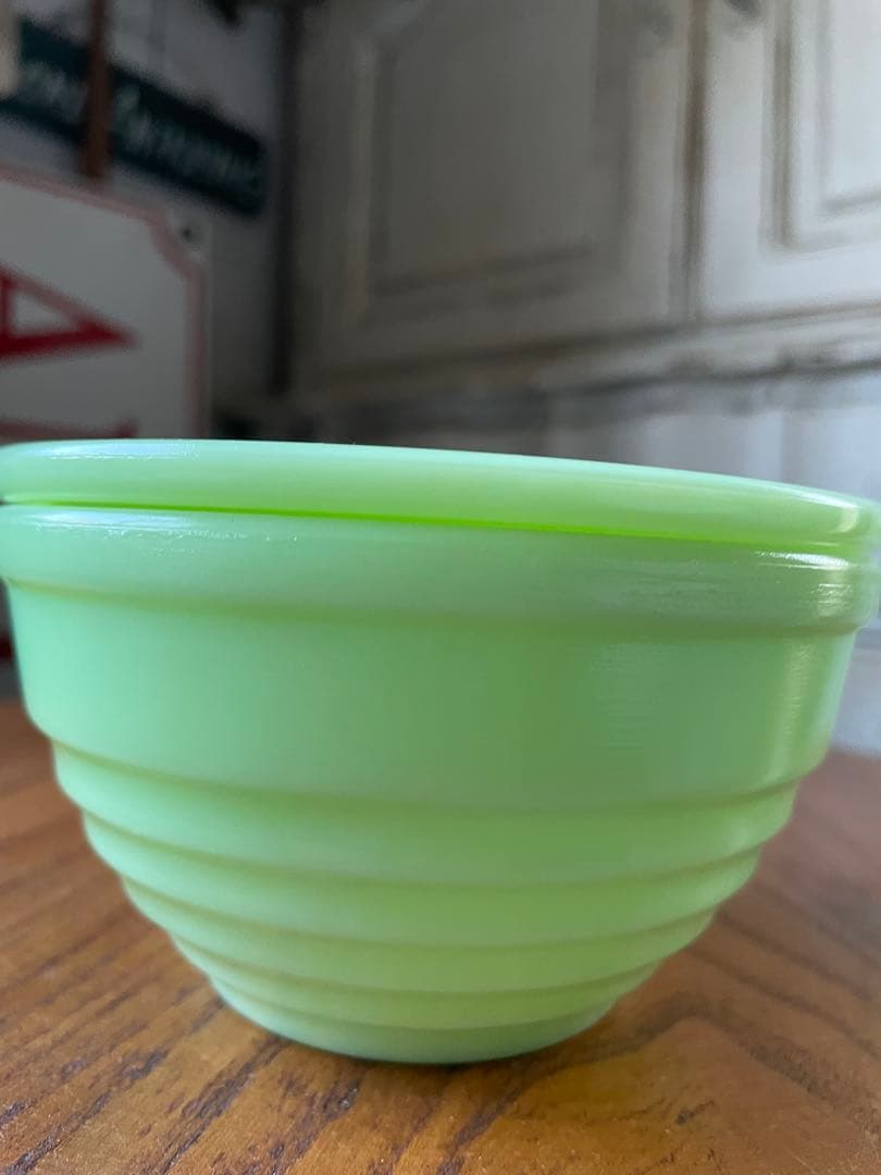 アンティーク Jeannette ジャネット社　ジェダイ ドリッピングス　ジャー