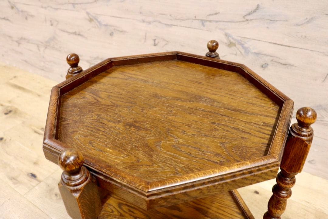 GMIK193○三越ブルージュ Brugge カントリーハウス 八角 ワゴン サ