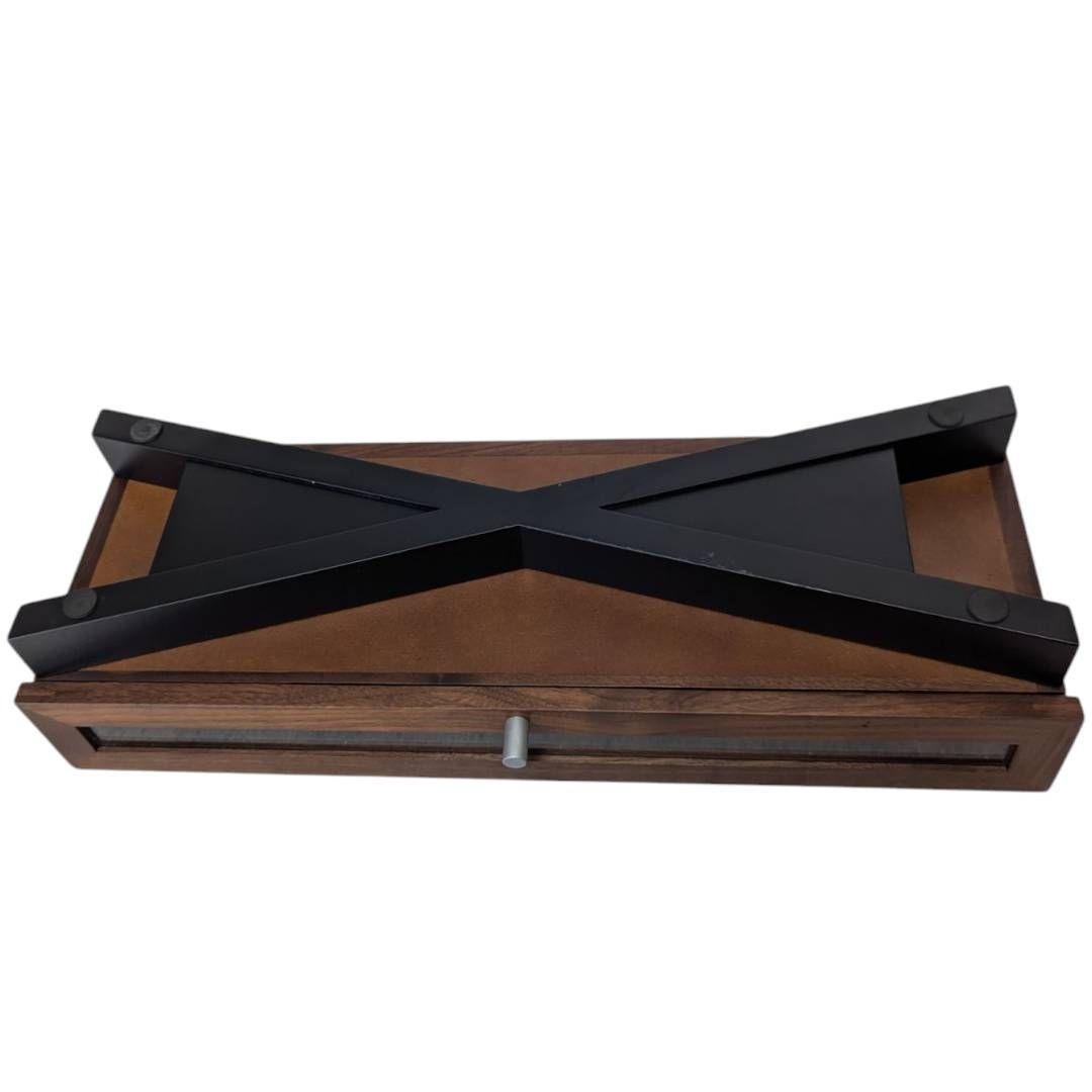 コレクションケース　木製　ショーケース　ウォールナット アクセサリー ケース