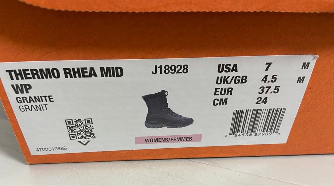 メレル　サーモレア　ミッド　ウォータープルーフ　スノーブーツ