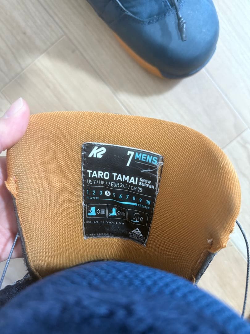 TT K2 スノーボードブーツ 25.0cm